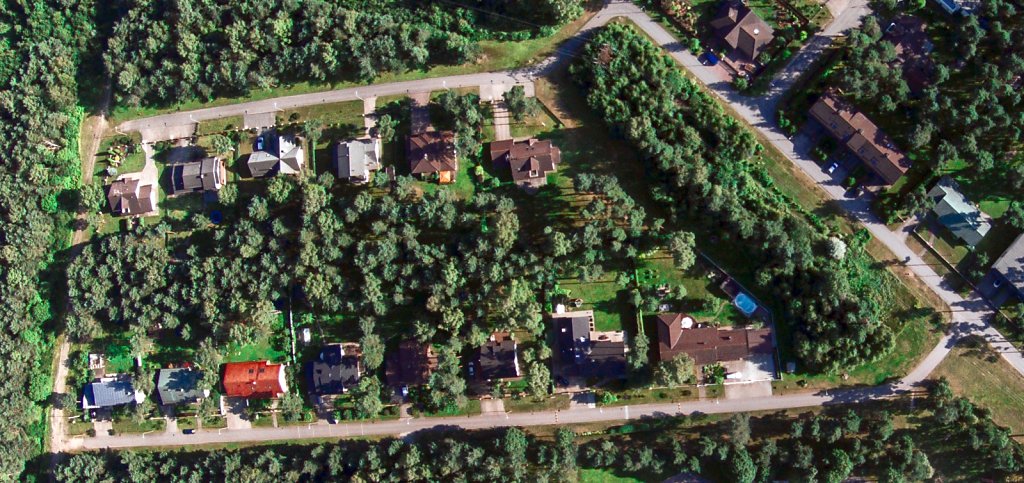 Vaade kõrgelt meie tänavale