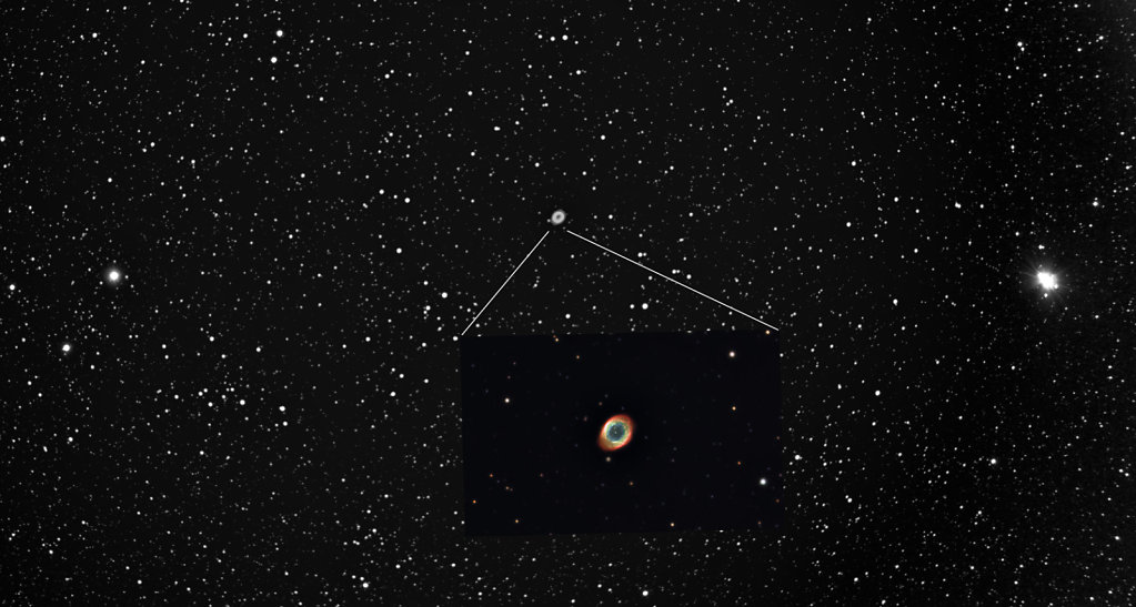 Ring nebula, Sõrmuse udukogu M57